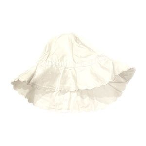 Baby gap white sun hat 12-18M